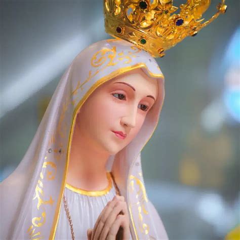 Virgen De Fatima Virgin Of Fatima Resin Statue Sculpture For Altars,