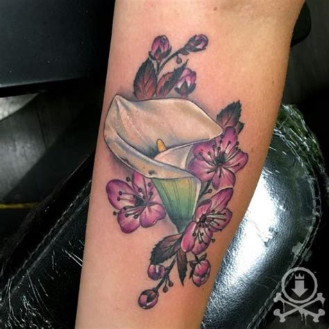 40 Calla Lily Tattoo Designs with Meaning | Art and Design