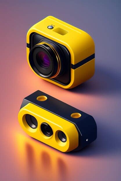 Premium AI Image | 3d camera