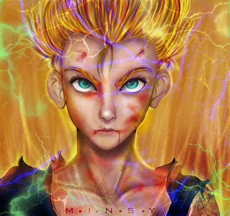 ArtStation - Minsy súper saiyajin