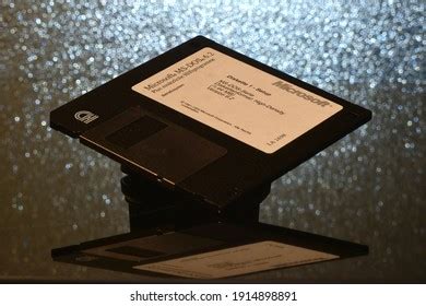 Old Floppy Disk Ms Dos Germany Stock Photo 1914898891 | Shutterstock