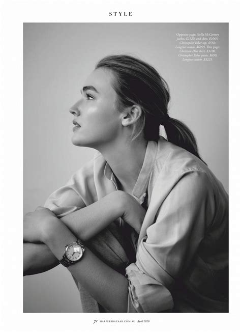 Maddison Brown - Harper's Bazaar Australia April 2020 Issue • CelebMafia