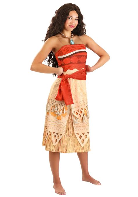 Adult Deluxe Disney Moana Costume | Disney Costumes Best Deals & Sales