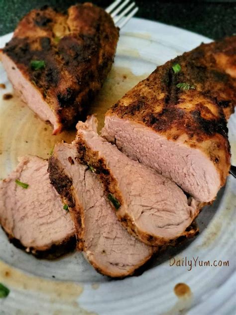 Crispy and Juicy Air Fryer Pork Tenderloin - Daily Yum