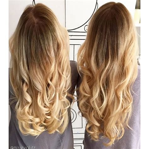 Blonde ombre balayage, Balayage hair, Blonde balayage