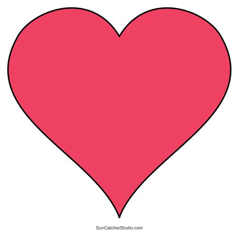 Free Printable Valentine Heart Patterns Free And Customizable
