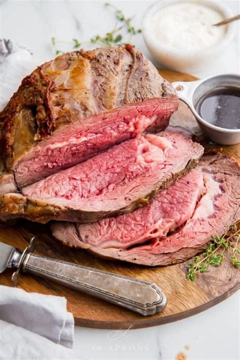 easy prime rib  au jus recipe  perfect creamy horseradish sauce