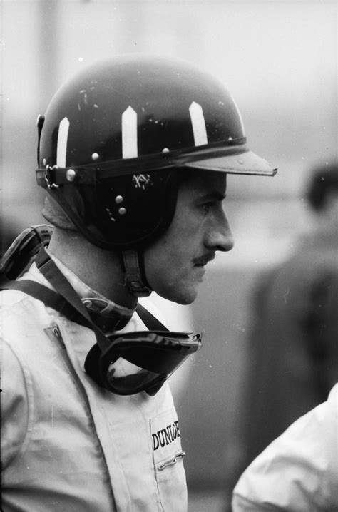 Graham Hill with his familiar London Rowing Club helmet – Grand Prix ...