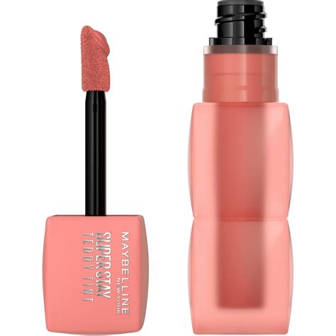 Amazon.com : MAYBELLINE Super Stay Teddy Lip Tint, Long Lasting Matte