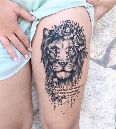 Momma lion tattoo – Artofit