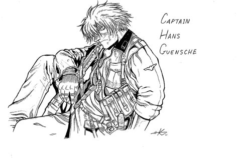 Captain Hans Guensce, Hellsing by Blackspindl8 on DeviantArt