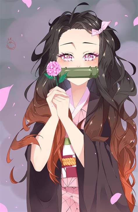 Fan Art with Nezuko by Rozunne on DeviantArt