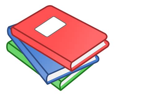 Free clip art "Stack of three books" by gerhard-tinned