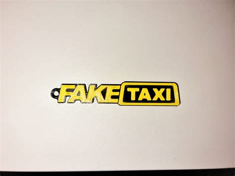 Fake Taxi keychain by Andreas Gurschler | Download free STL model