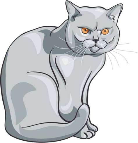 Векторное изображение кота — Abali.ru