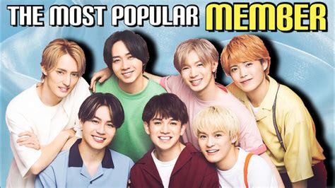 (Ranking) Who Is The Most Popular Among The Seven Members? - YouTube