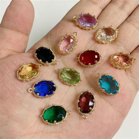 Хрустальные кулоны Druzy Claw Rest 12х18 мм | AliExpress