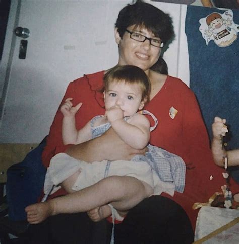 picture  yael shelbia   mother ofra cohen childhood throwback