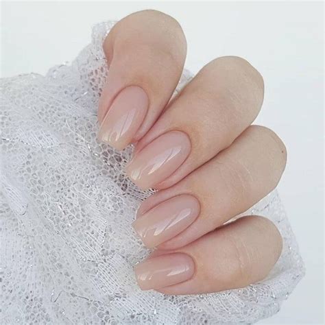 Светлый Полупрозрачный Маникюр — Richnail.ru