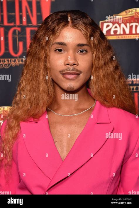 Los Angeles, CA, July 7, 2022. Rhoyle Ivy King walking on the red