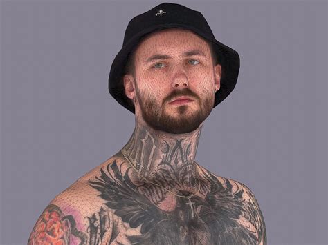 Dude in Panama 3D model | CGTrader