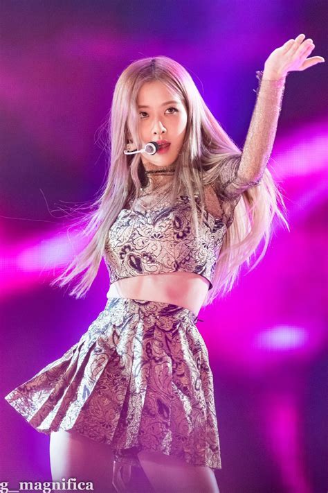 190105 33rd Golden Disc Awards #ROSÉ | Blackpink rose, Blackpink