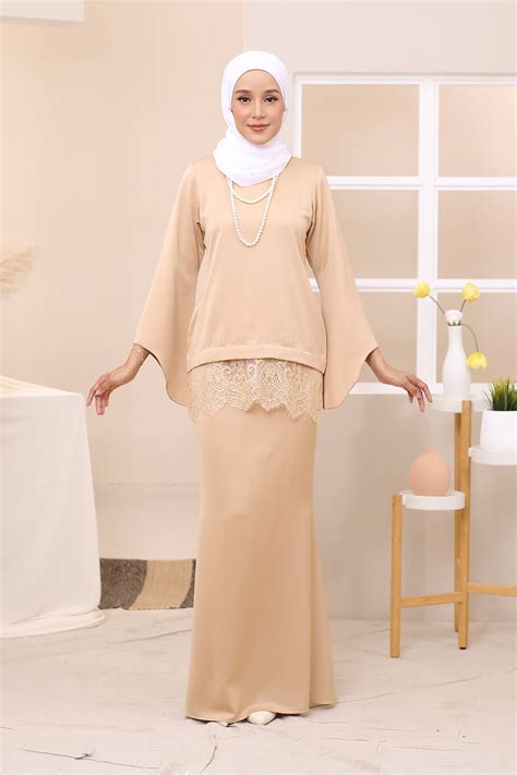 Kurung Modern Celine - Nude