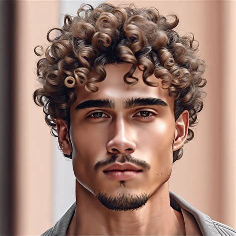 curly hair cut ideas  men styles  enhance  curls burst