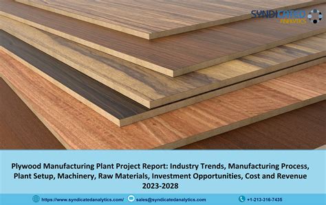 Plywood Manufacturing Plant Cost 2023: Industry Trends, Project Report