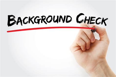 included   background check
