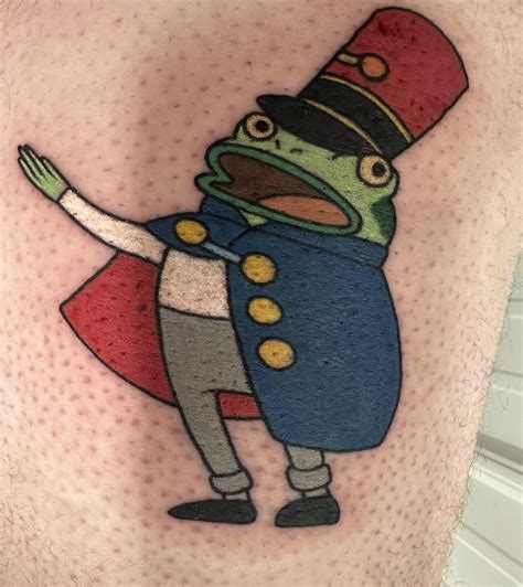 OTGW frog by Gareth at Sovereign Arms. Grand Rapids, MI : r/tattoos