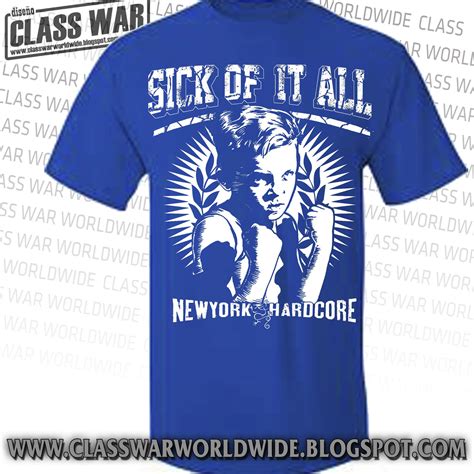 CLASS WAR WORLDWIDE: CAMISETAS