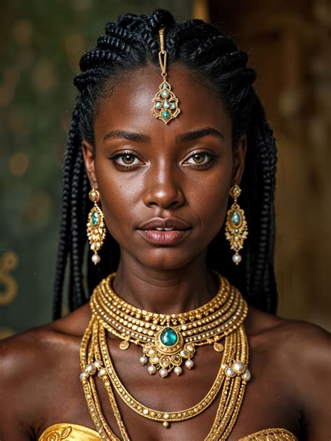 Charming African Princess Free Stock Photo - Public Domain Pictures