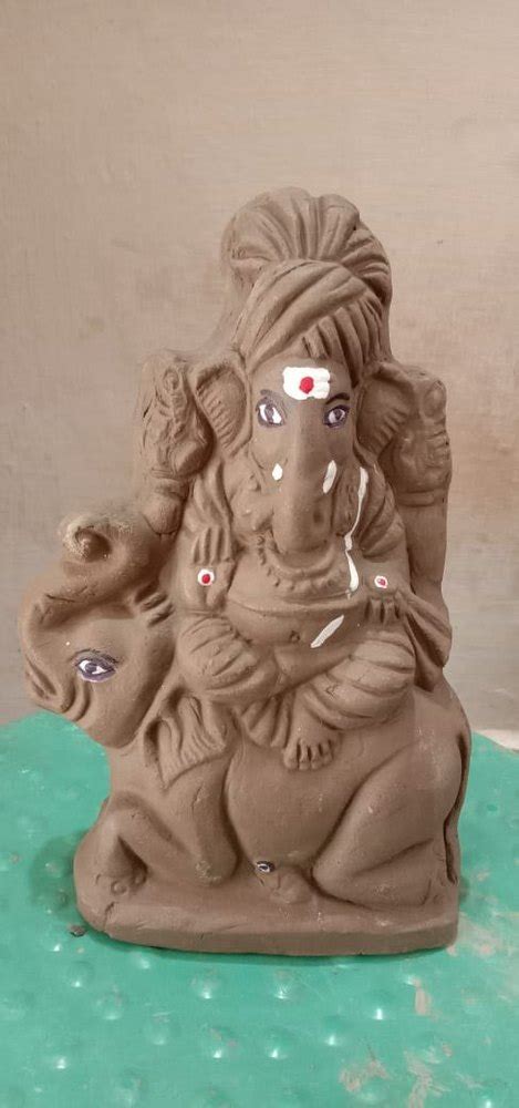 Hyderabad CLAY GANESH IDOLS 9 INCH at Rs 150/piece in Rangareddy | ID ...