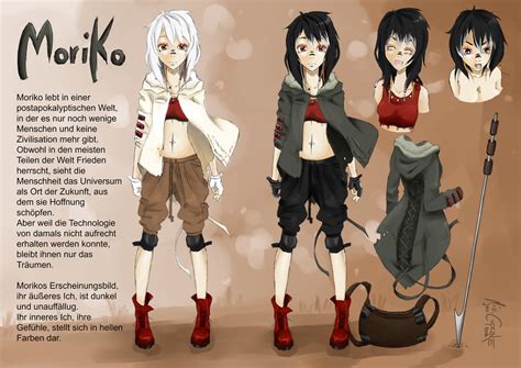 Character Sheet of Moriko by Miu-Cupcake on DeviantArt