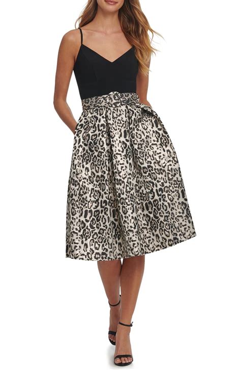 Eliza J Belted Fit & Flare Cocktail Dress | Nordstromrack | Fit and