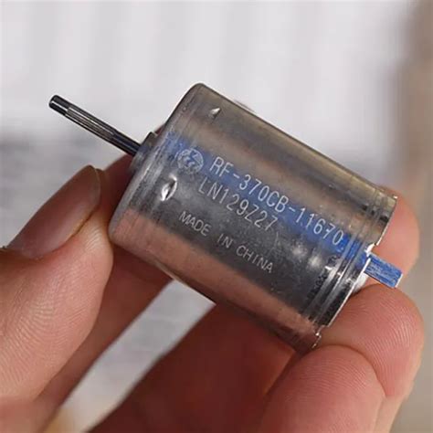 ORIGINAL MABUCHI RF-370CB-11670 DC 12V-24V 6000RPM Precious Metal Brush ...