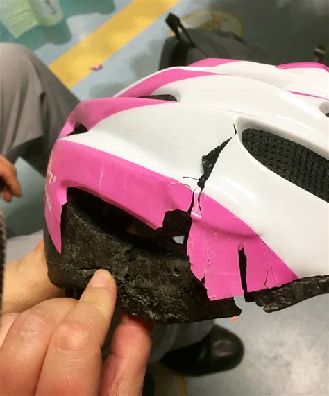 Girl survives getting crushed by truck thanks to bike helmet