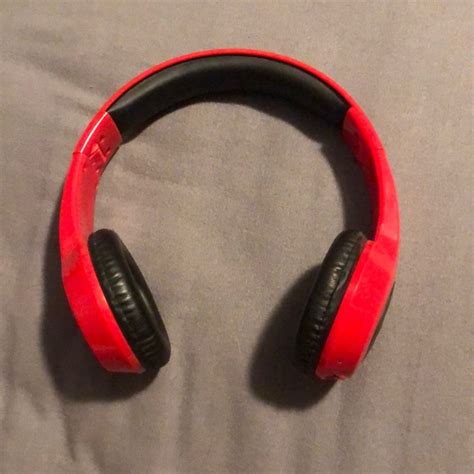 headphones red headphones poshmark