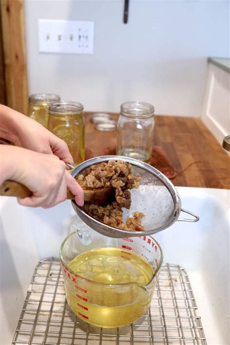 cooking  lard    render lard   scratch farmstead