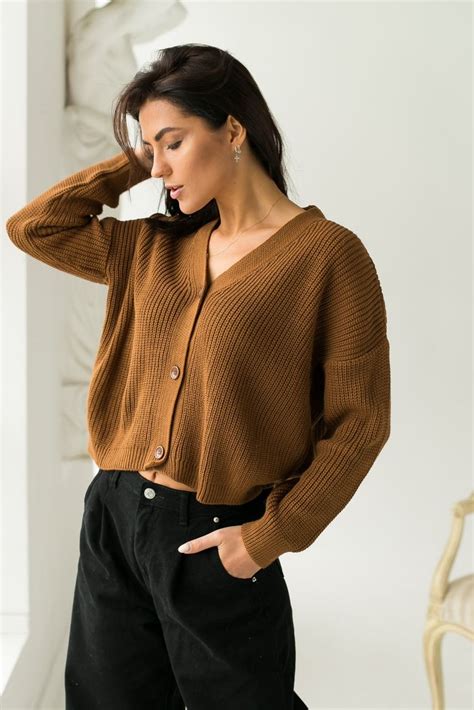 СТИЛЬНЫЙ КОРОТКИЙ КАРДИГАН | Fashion, Womens fashion, Women