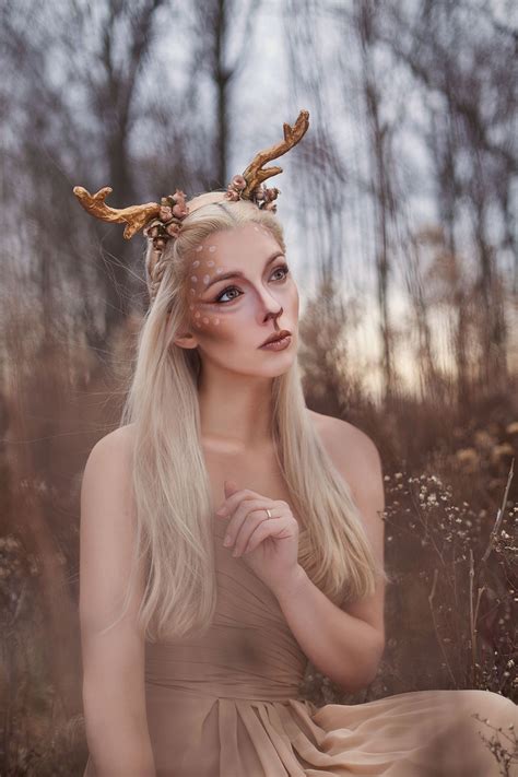 Faun. 116/365 | Faun costume, Forest fairy costume, Faun makeup