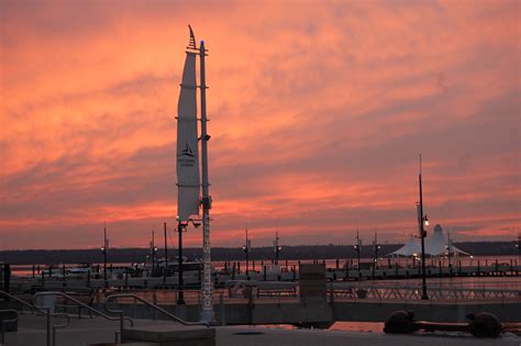 Sunset - National Harbor, Maryland | Wonderful places, Harbor, Landmarks