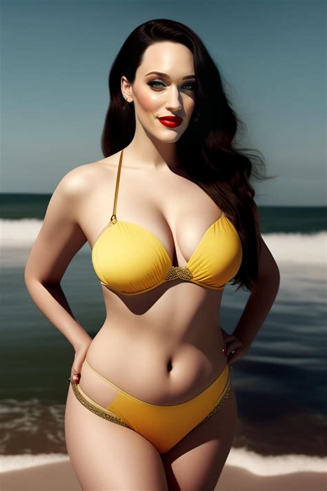 Kat Dennings Bathing Suit
