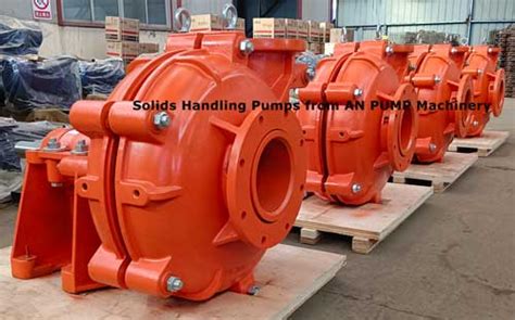 information  solid handling pumps  pump machinery