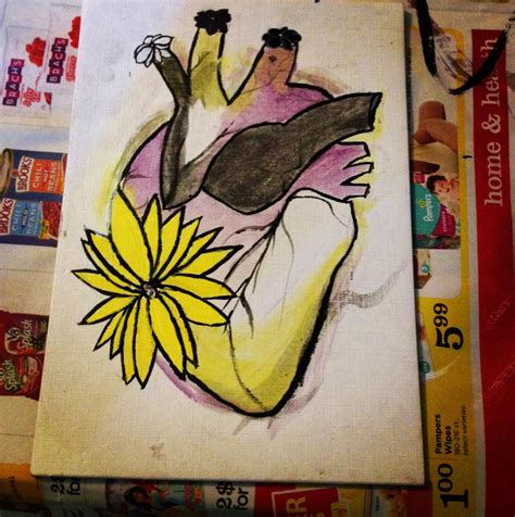 binary pride painting   finished nonbinary