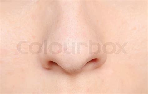 human nose | Stock image | Colourbox