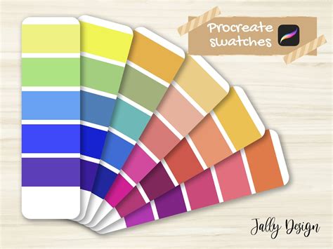 Vivid Colors - Color Palette Graphic by jallydesignCreative Fabrica