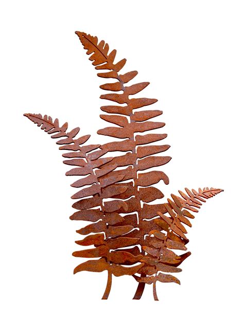 Fern Fronds Metal Garden Art Set of 3 | Gardener's Supply