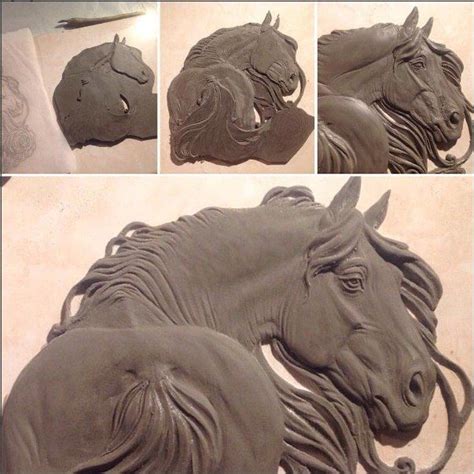 Pin by Vaivoda Olga on Украшения, Ар-нуво | Sculpture painting, Horse ...